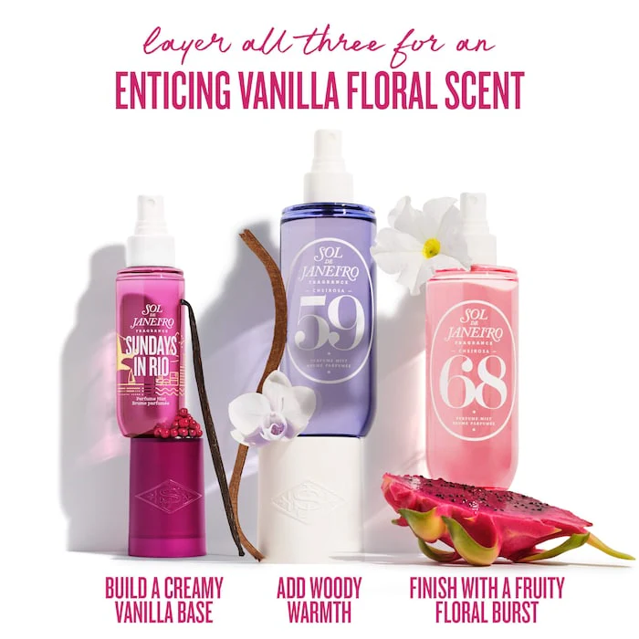 Sol de Janeiro Sundays in Rio Warm Vanilla Hair & Body Perfume Mist - Image 7