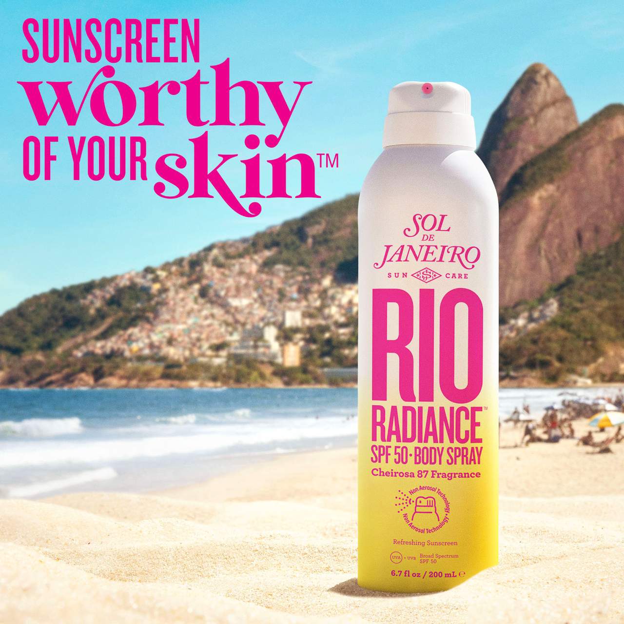 Sol De Janeiro Rio Radiance SPF 50 Body Spray Sunscreen with Niacinamide - Image 7