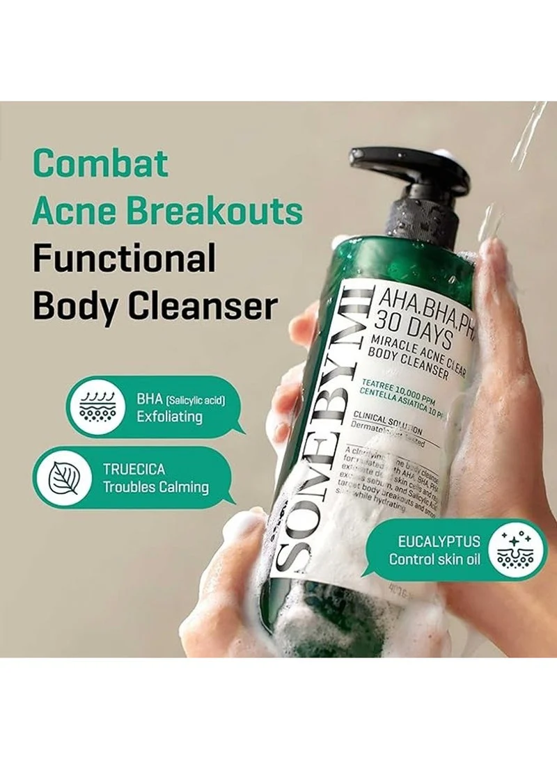 SOME BY MI AHA BHA PHA 30 Days Miracle Acne Clear Body Cleanser - Image 4