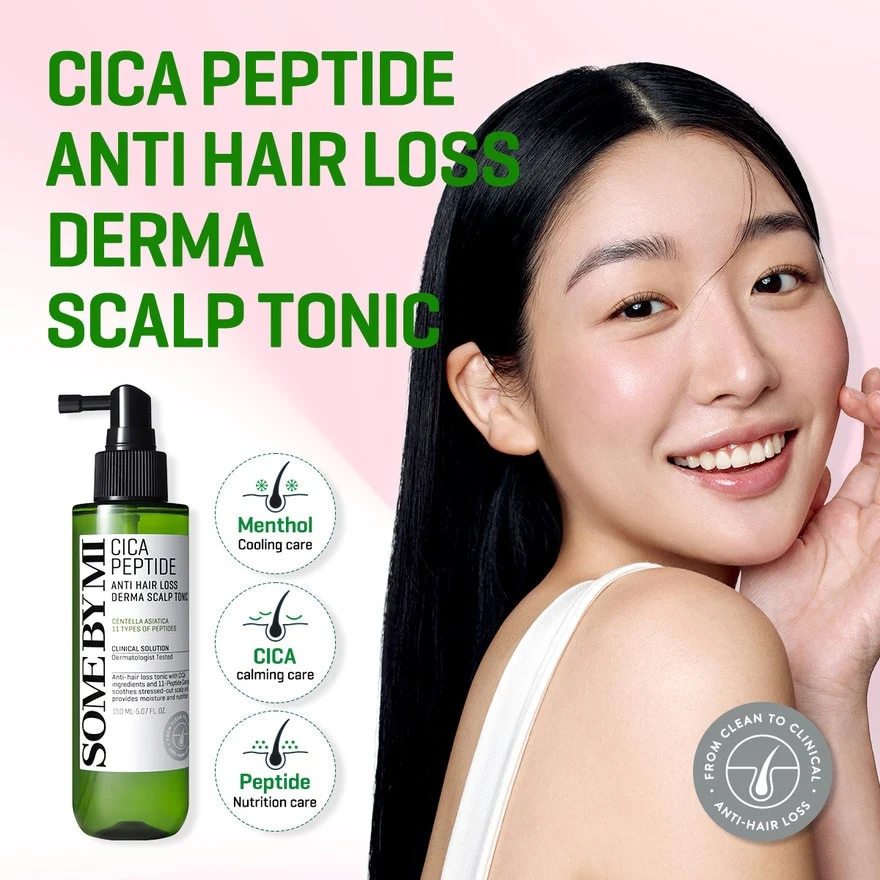 SOME BY MI Cica Peptide Anti Hair Loss Derma Scalp Tonic - Image 5