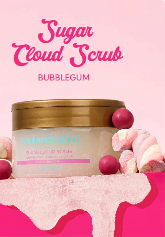 Soul and More Bubble Gum Body Scrub - Image 2