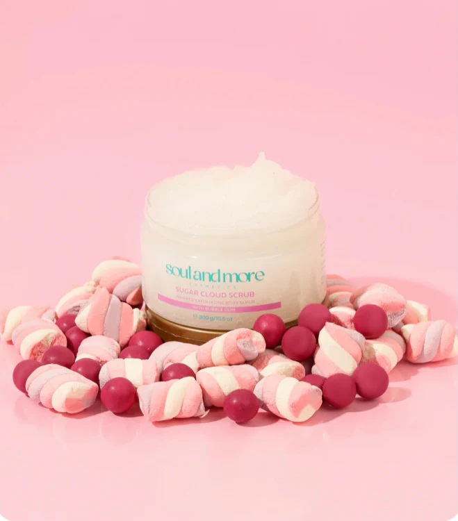 Soul and More Bubble Gum Body Scrub - Image 3