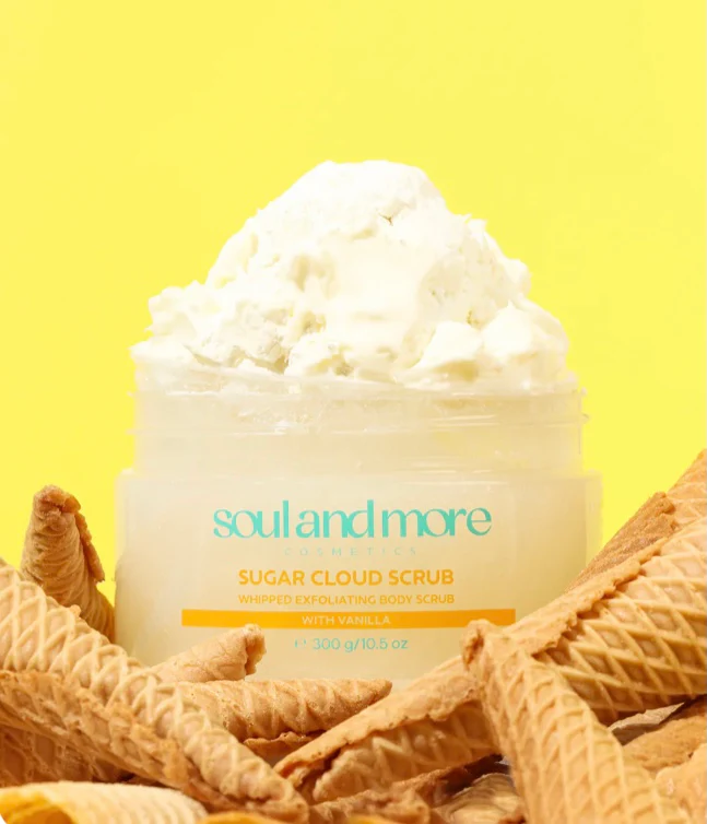 Soul and More Vanilla Body Scrub - Image 3