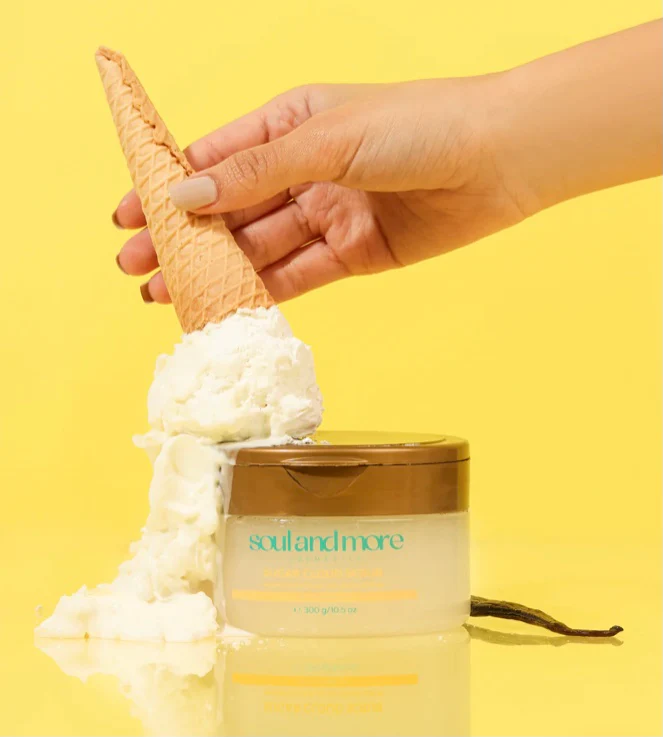 Soul and More Vanilla Body Scrub - Image 4