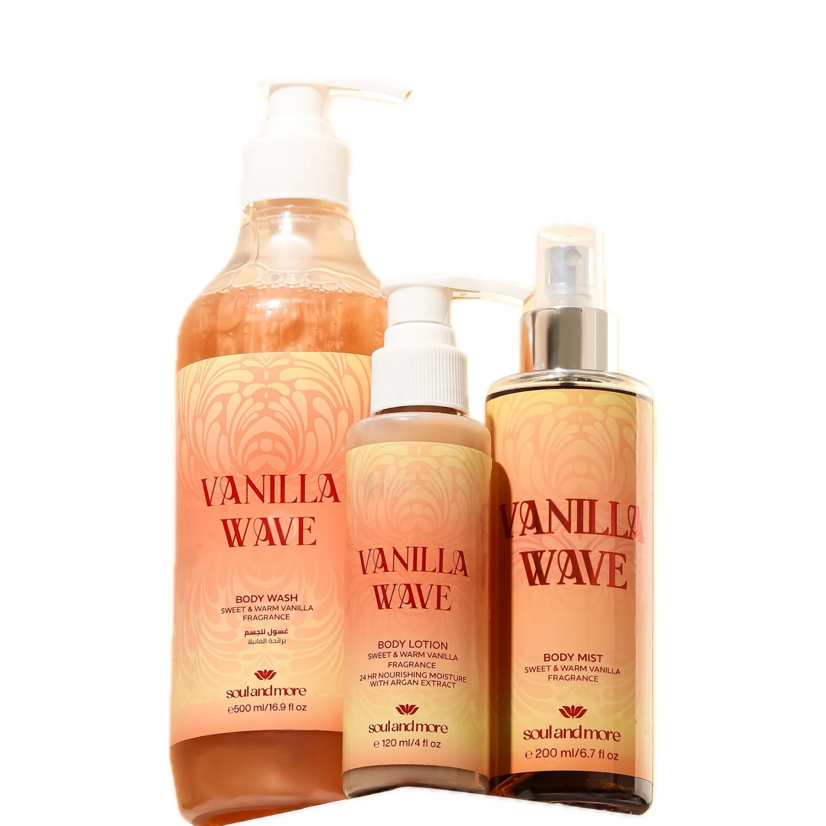 SOUL AND MORE Vanilla Wave Bliss Set of 3 - Image 2