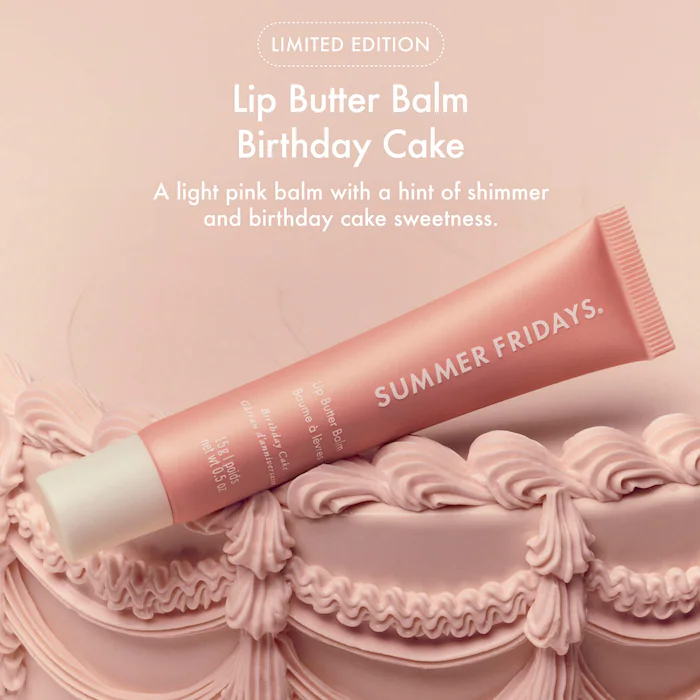 Summer Fridays Sweet Pink Duo Set Birthday Cake + Strawberry Soft Serve Lip Butter Balm - Image 9