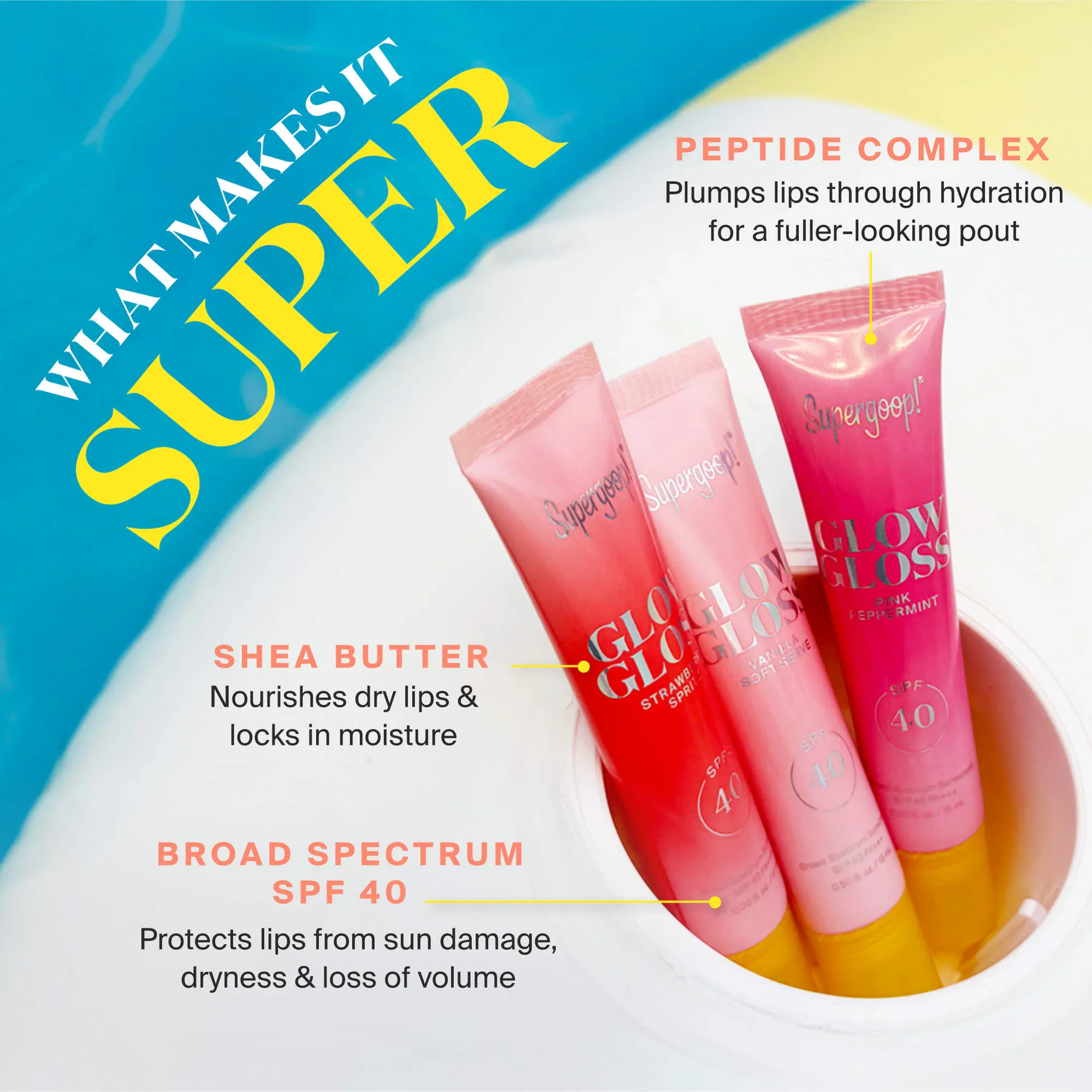 Supergoop! Glow Gloss SPF 40 Lip Balm - Image 14