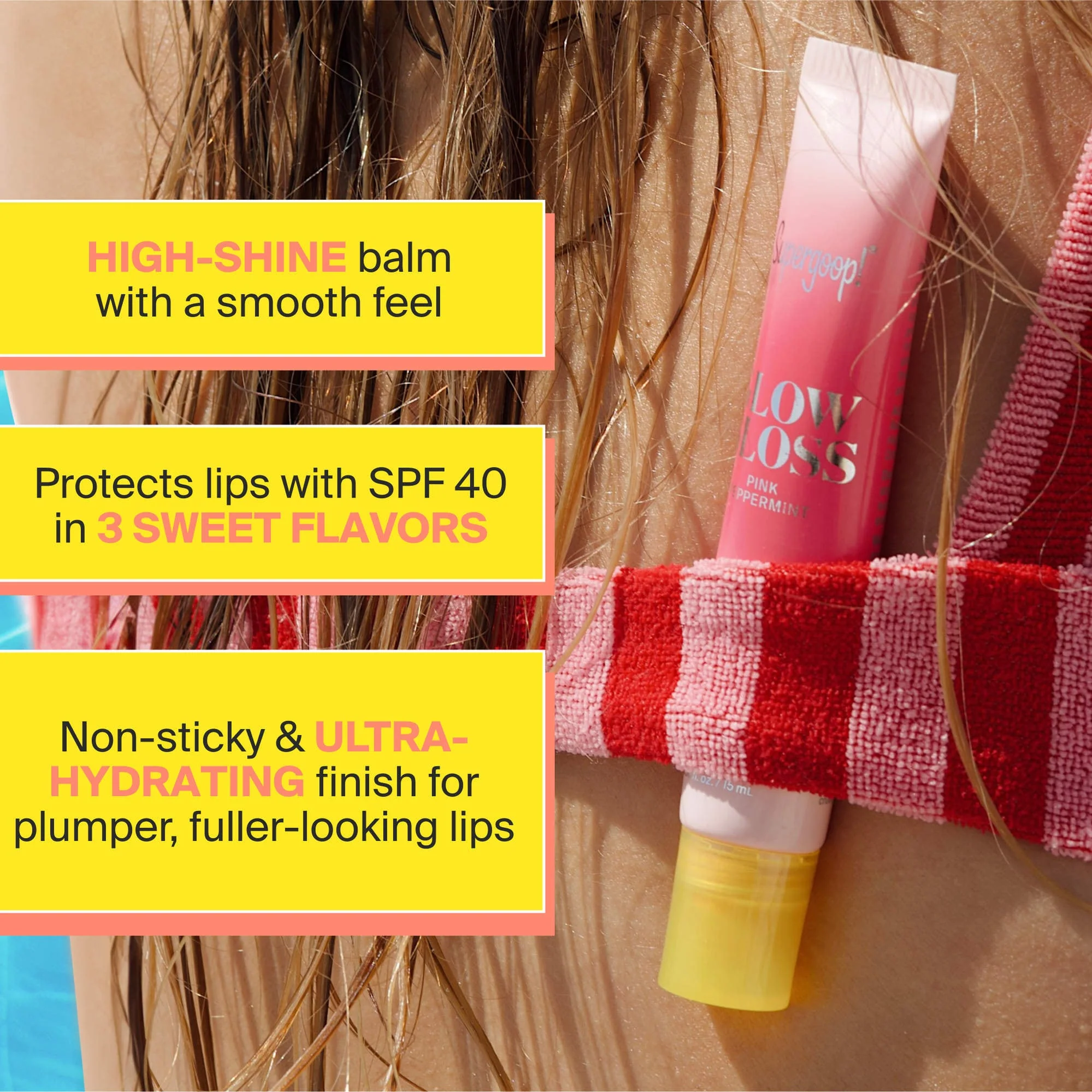 Supergoop! Glow Gloss SPF 40 Lip Balm - Image 4