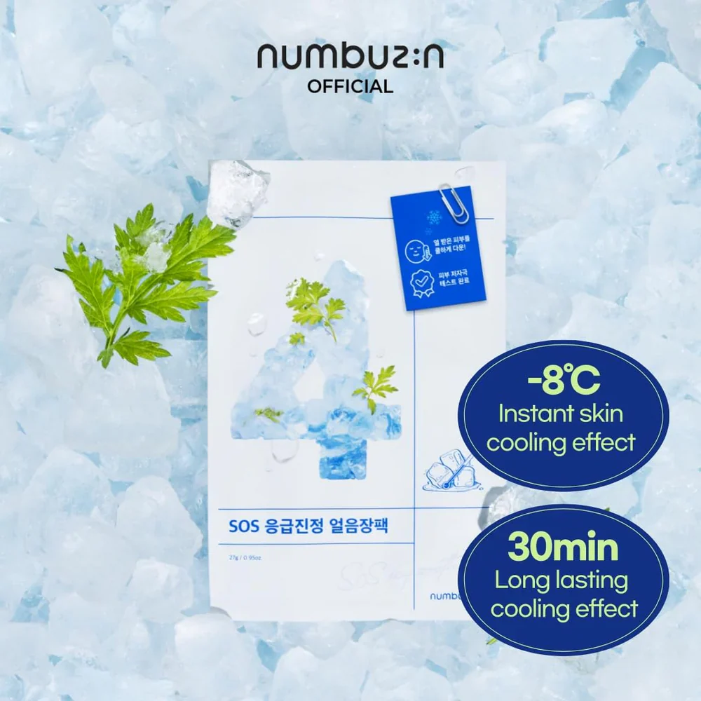 NUMBUZIN No.4 Icy Soothing Sheet Mask - Image 2