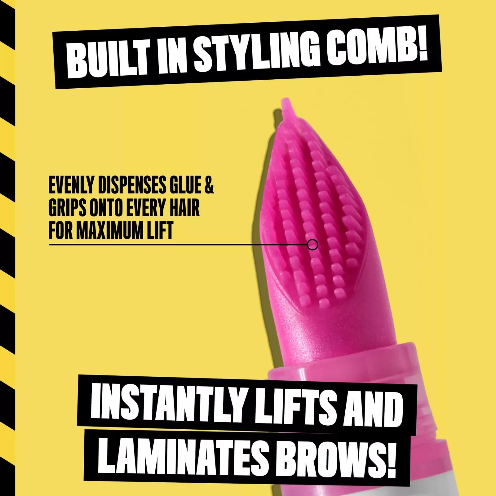 NYX The Brow Glue Crazy Lift Brow Lamination Gel - Image 6
