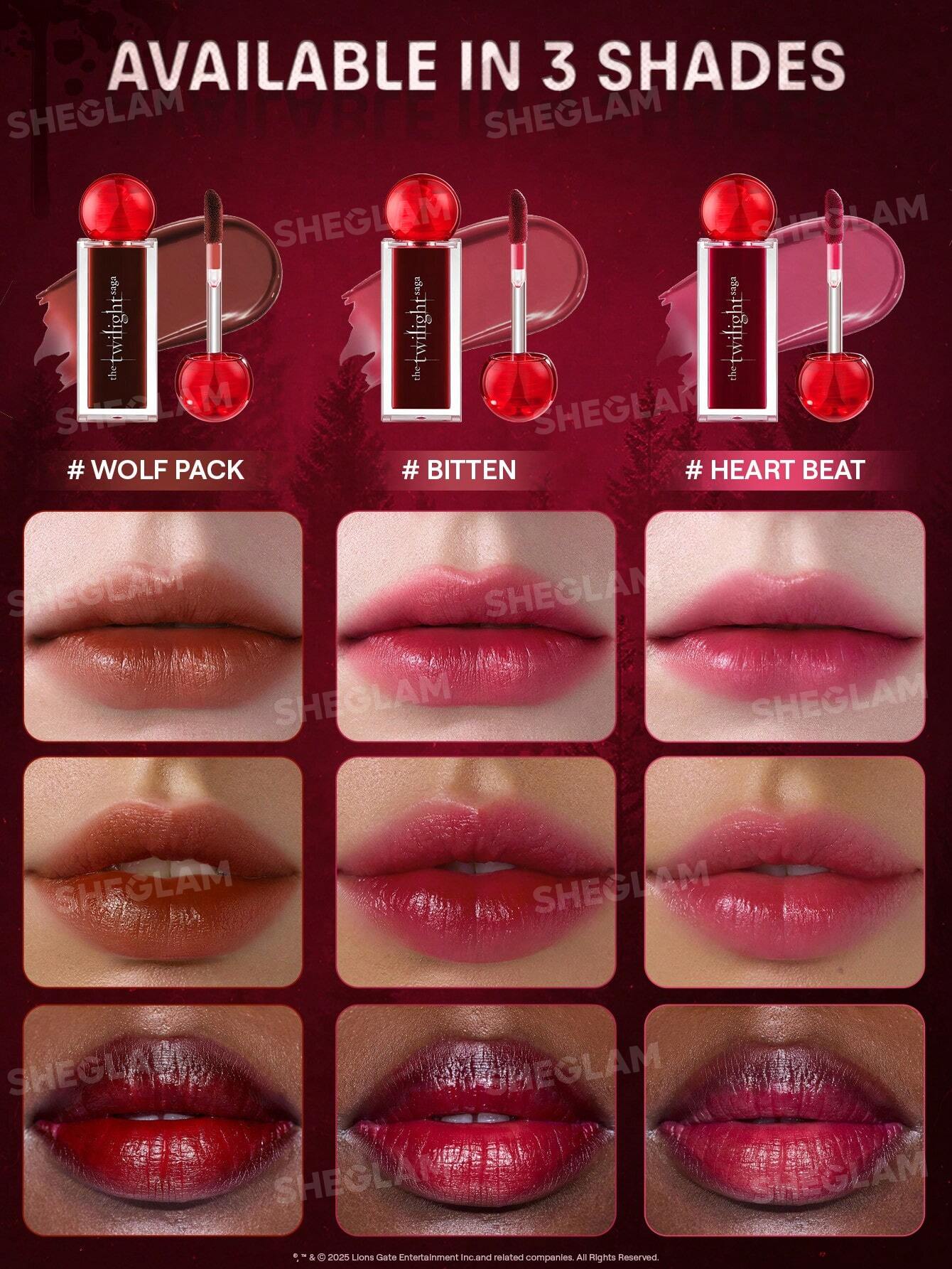 SHEGLAM The Twilight Saga X Immortality Lip Tint - Image 4