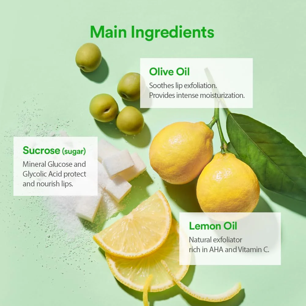 TOCOBO Lemon Sugar Scrub Lip Mask - Image 4