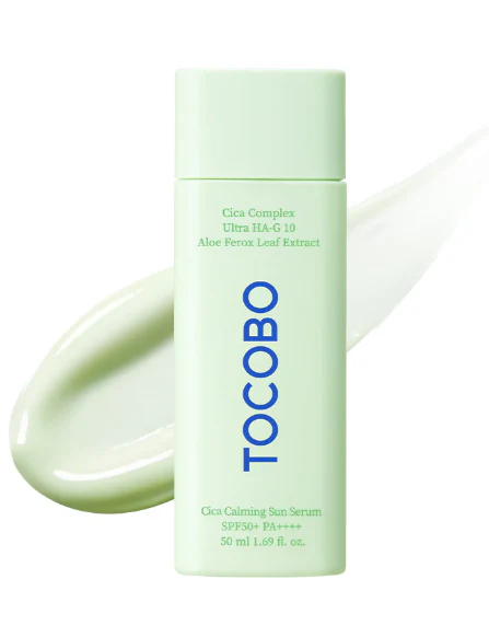 TOCOBO Cica Calming sun serum SPF50+ - Image 3