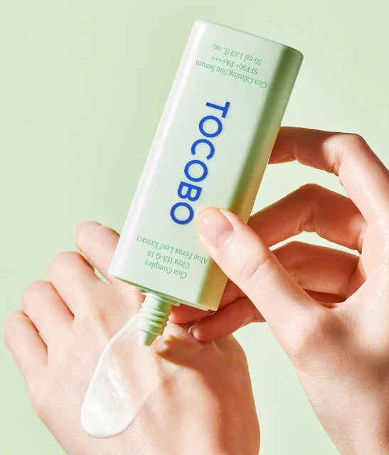 TOCOBO Cica Calming sun serum SPF50+ - Image 4