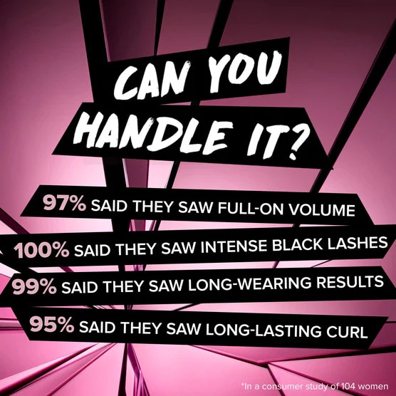 Too Faced Damn Girl! 24-Hour Mascara - Image 3