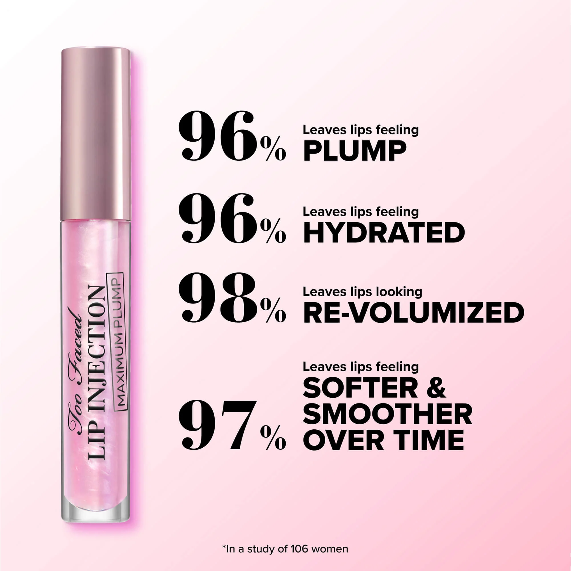 Too Faced Lip Injection Extreme Hydrating Lip Plumper (mini size) - Image 3