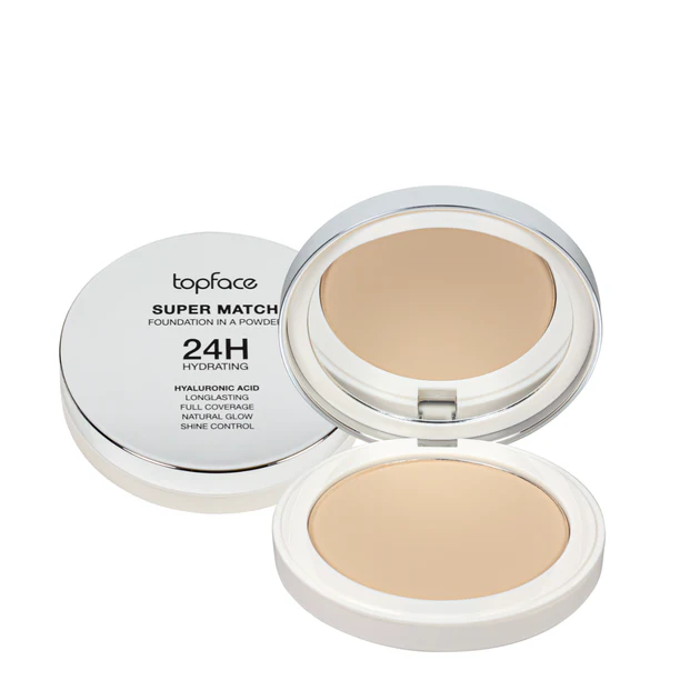 TOPFACE SUPER MATCH FOUNDATION IN A POWDER 24H HYDRATING - Image 4