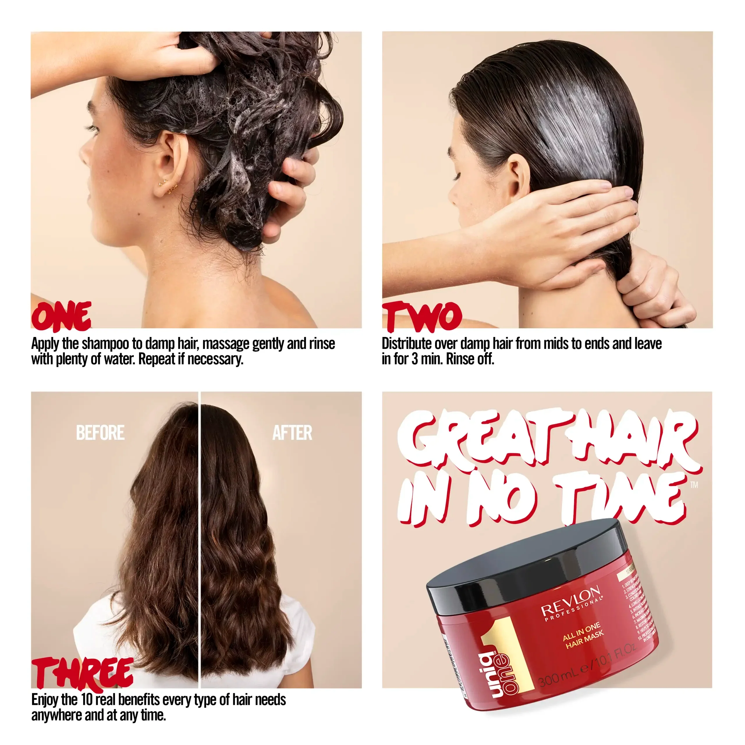 Revlon UNIQONE™ ALL IN ONE HAIR MASK - Image 5