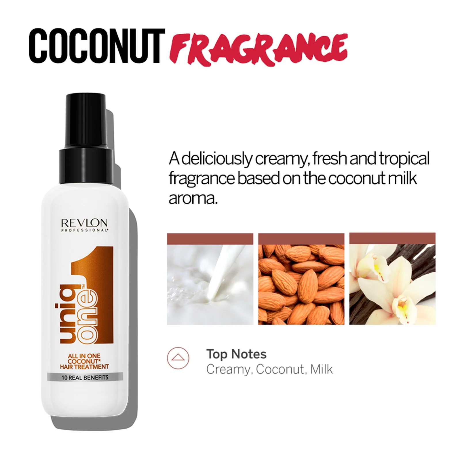 REVLON UNIQONE™ HAIR TREATMENT  COCONUT FRAGRANCE - Image 2
