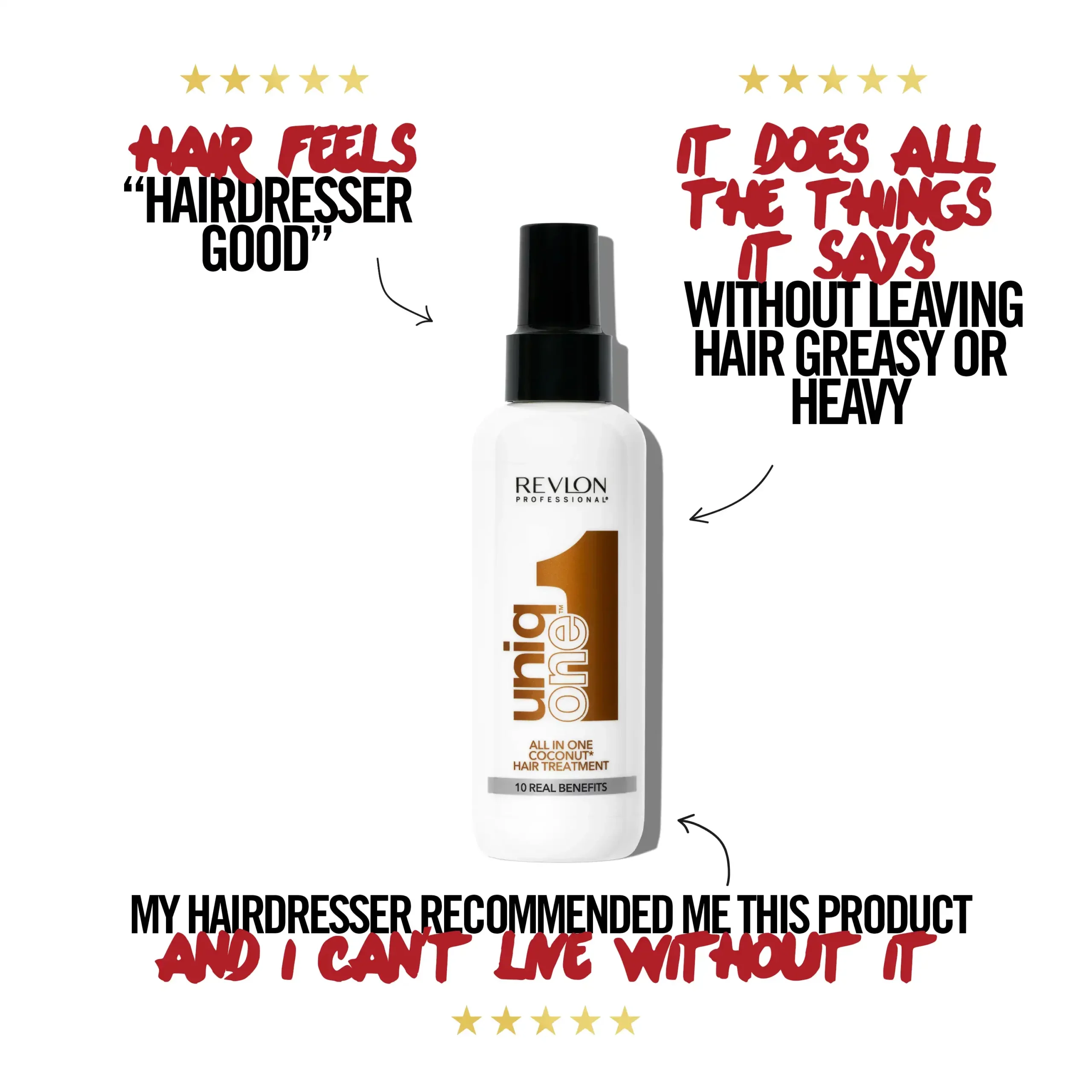 REVLON UNIQONE™ HAIR TREATMENT  COCONUT FRAGRANCE - Image 3