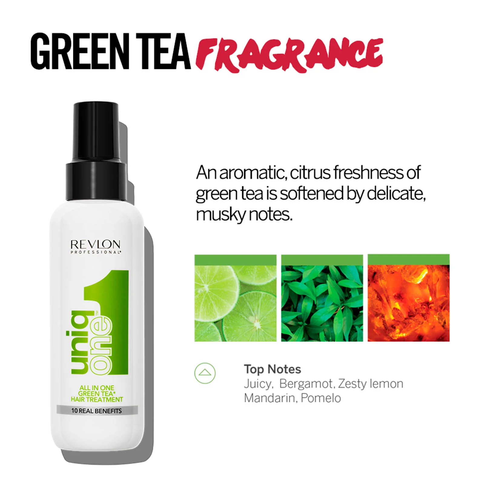 REVLON UNIQONE™ HAIR TREATMENT GREEN TEA FRAGRANCE - Image 2