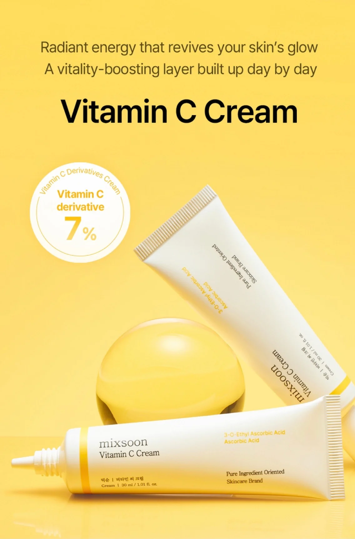 Mixsoon Vitamin C Cream 30 ml - Image 7