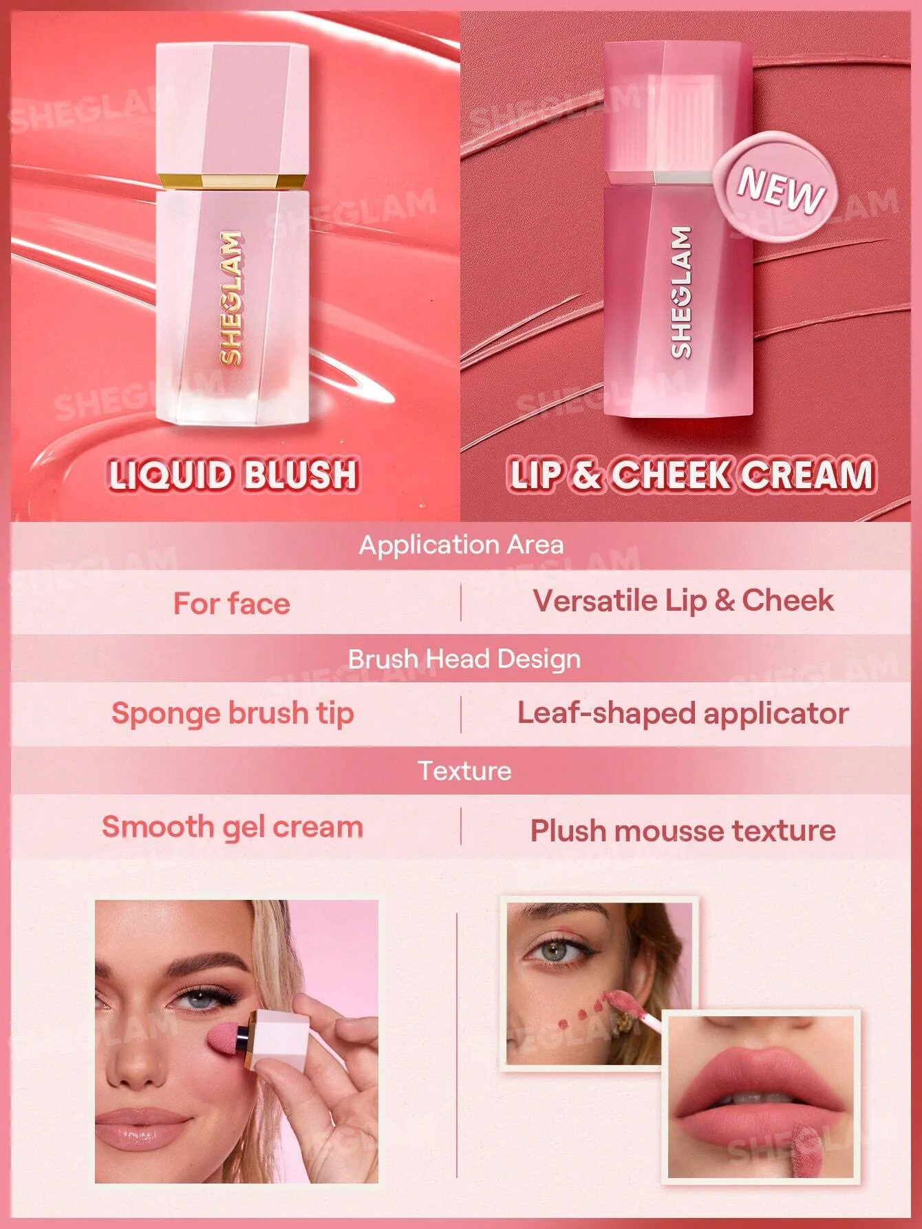 Sheglam Air Plush Lip & Cheek Cream - Image 12
