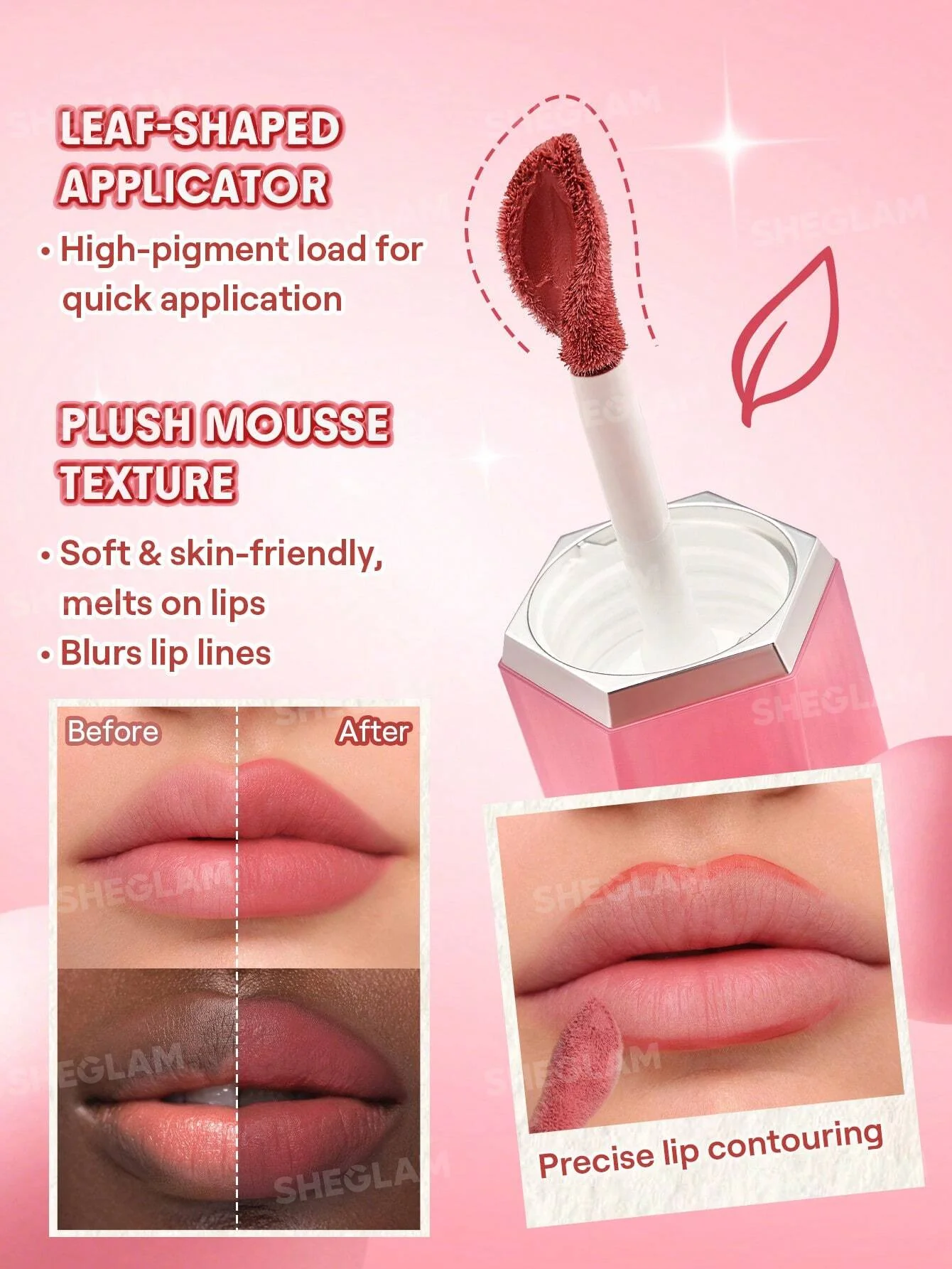 Sheglam Air Plush Lip & Cheek Cream - Image 8