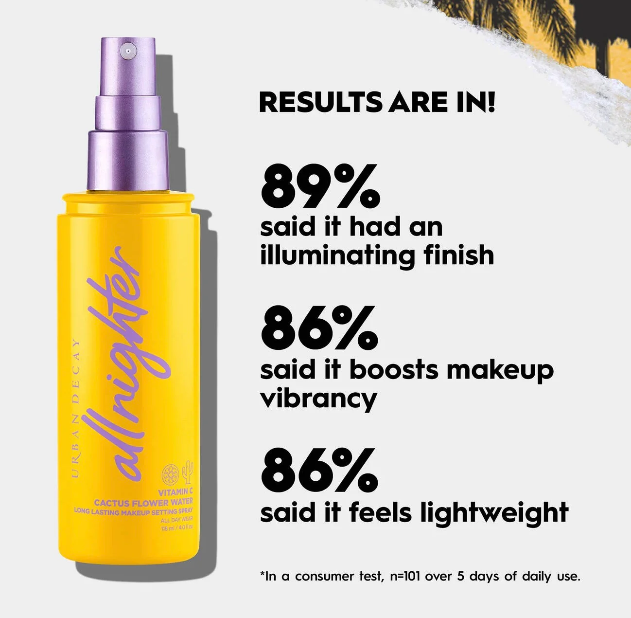 URBAN DECAY PARTY PACK ALLNIGHTER SETTING SPRAY TRIO HOLIDAY MAKEUP SET - Image 9