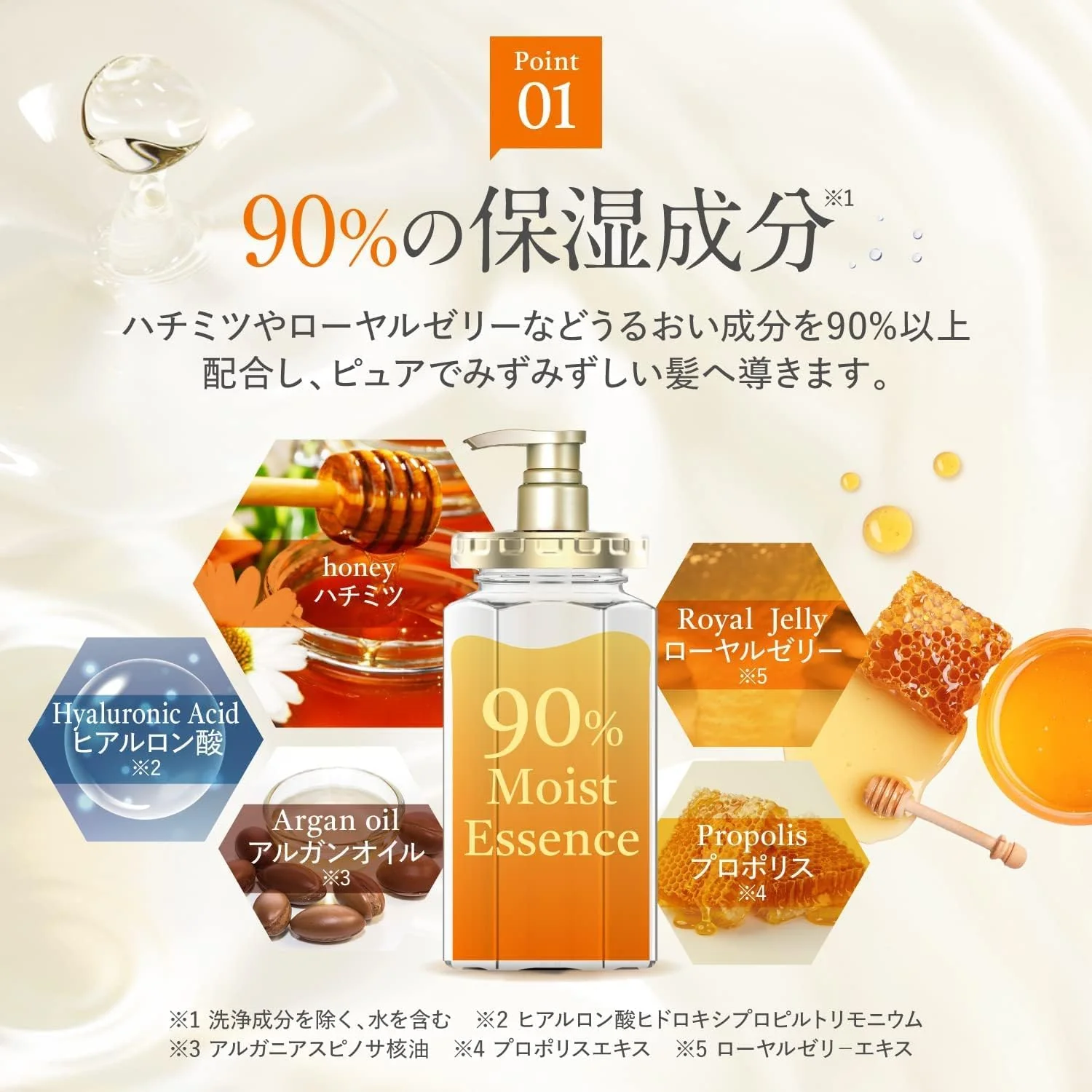 &honey Deep Moist Shampoo 1.0 - Image 4