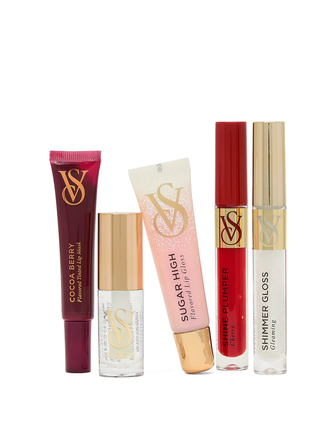 Victoria’s Secret 5-Piece Lip Gloss, Oil, Mask & Lip Plumper Gift Set - Image 2