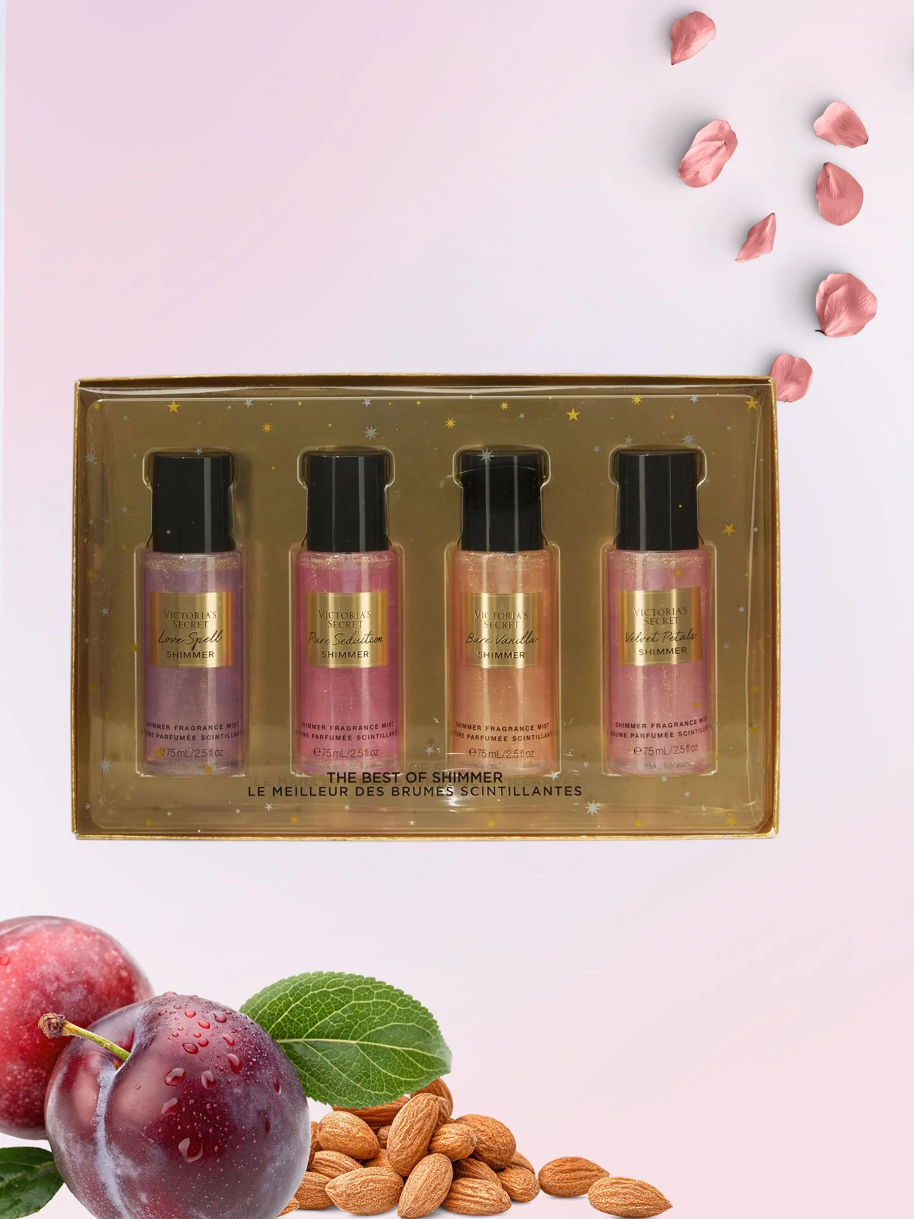 Victoria's Secret The Best Of Shimmer Mini Mist Gift Set - Image 3