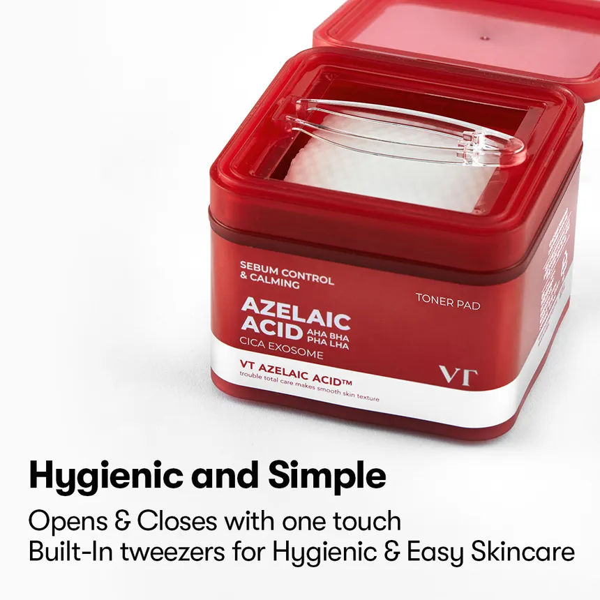 VT - Azelaic Acid Care Toner Pad 60 pads - Image 6