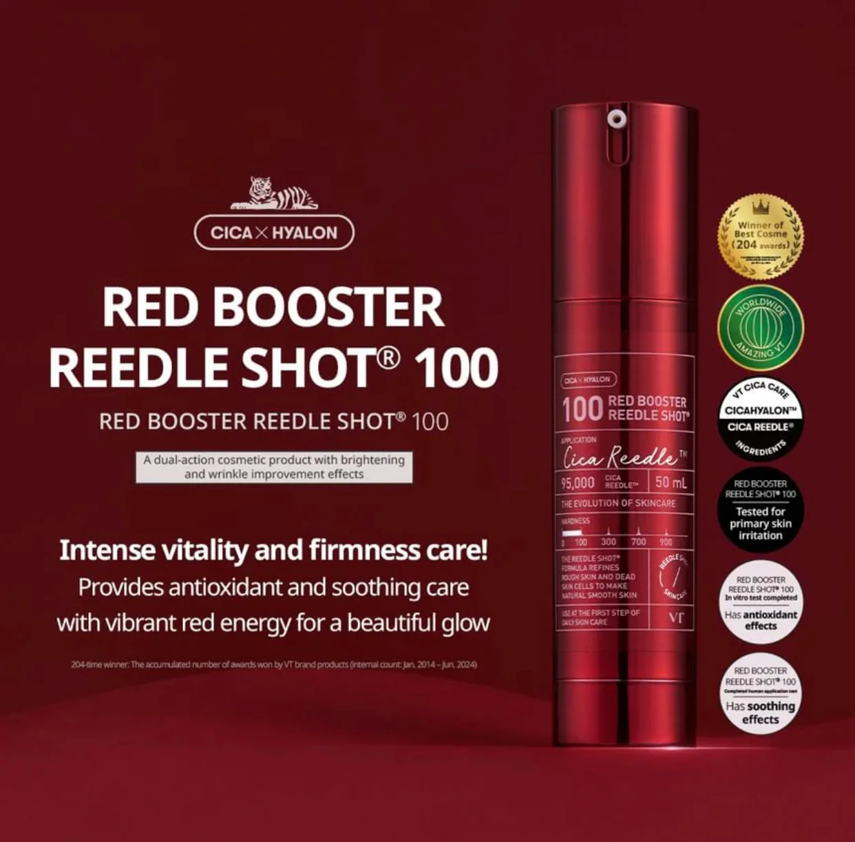 VT - Red Booster Reedle Shot 100 - Image 2