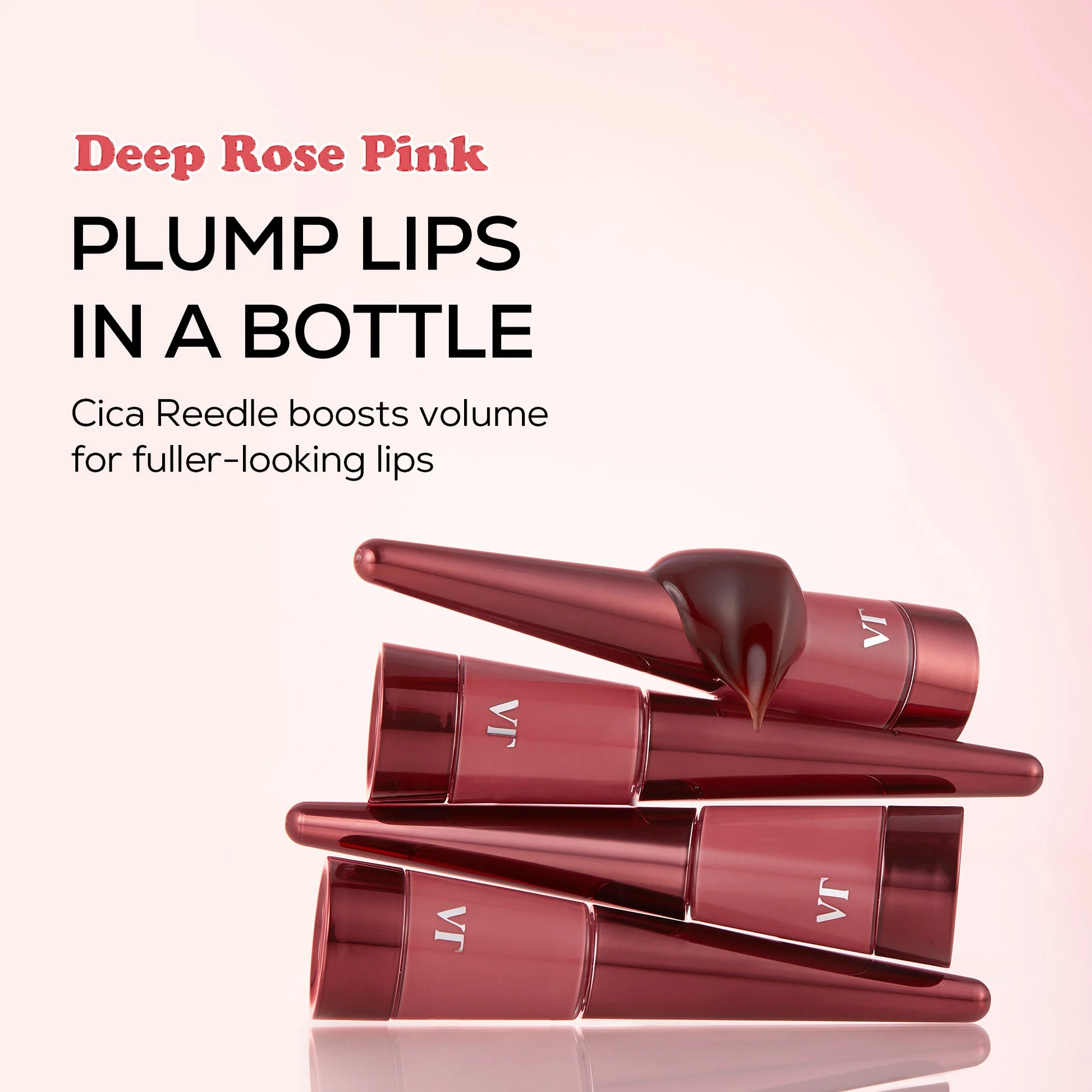 VT Cosmetics Reedle Shot Lip Plumper Rose Berry - Image 3