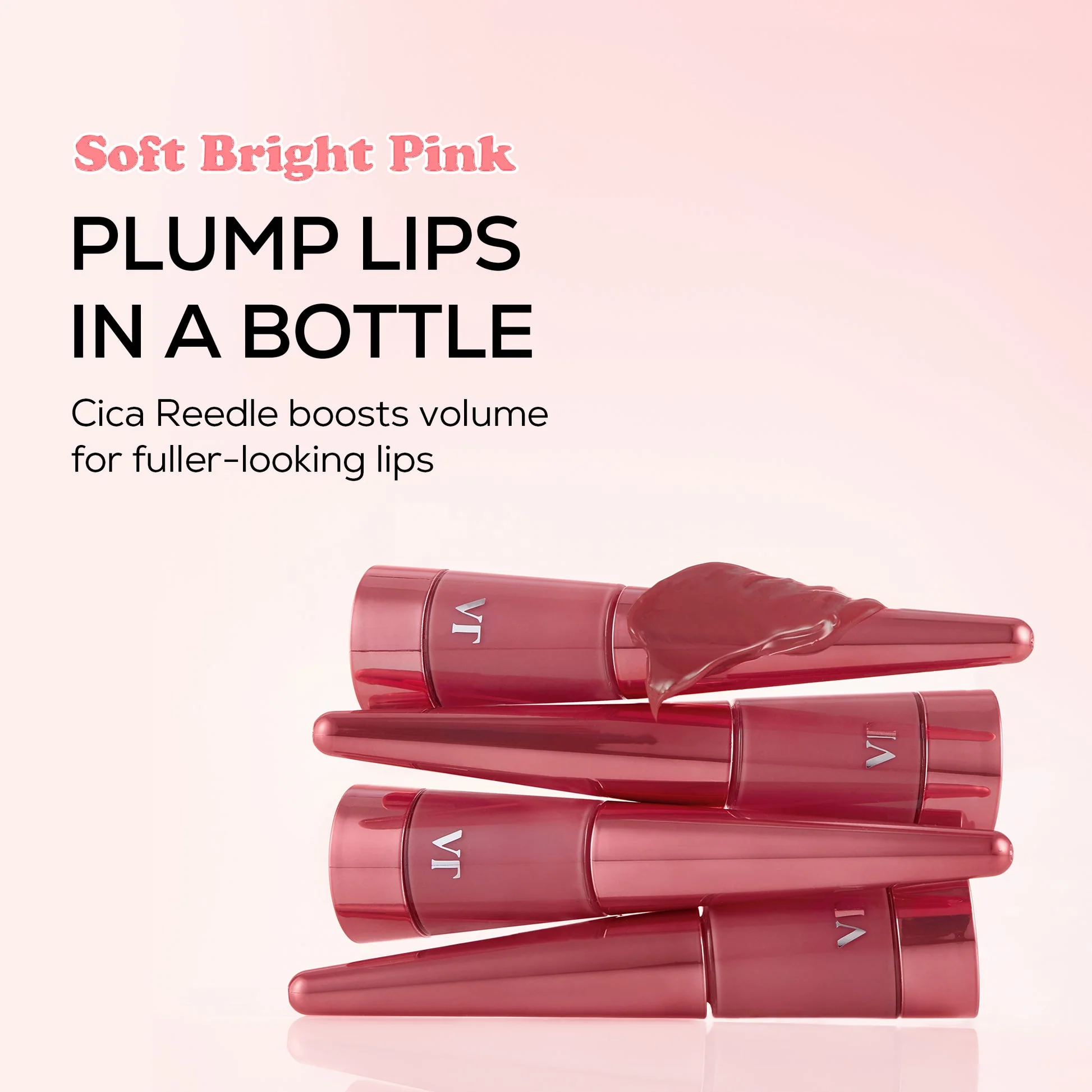 VT Cosmetics Reedle Shot Lip Plumper Usagi Pink - Image 3