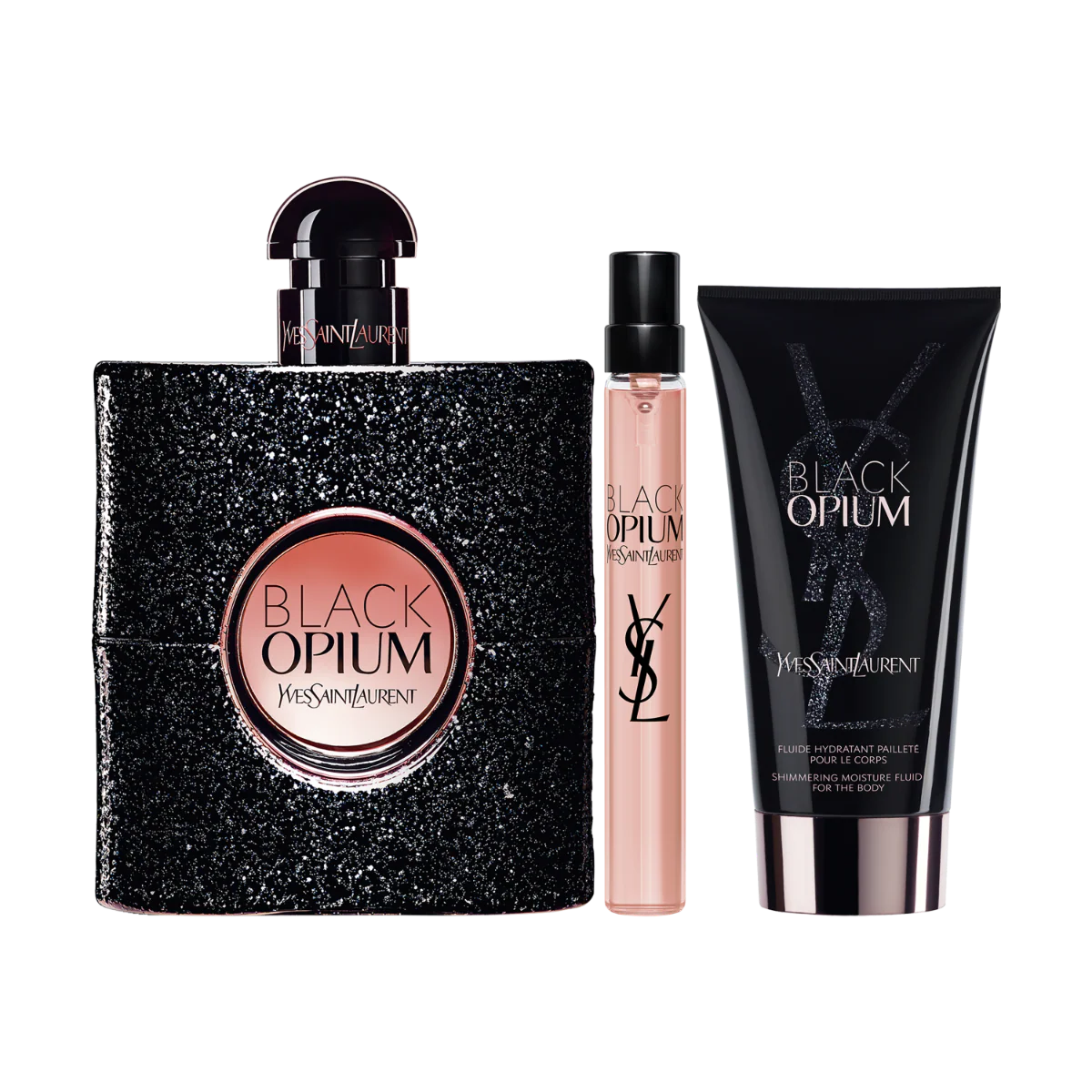 YVES SAINT LAURENT - BLACK OPIUM 90 ML EDP SET - Image 2